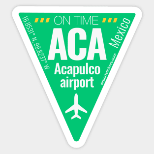 ACA airport Sticker